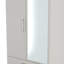 Devon 2 Door 2 Drawer Mirror Wardrobe