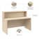 Arrive 60W x 30D Manufactured Wood Reception Desk