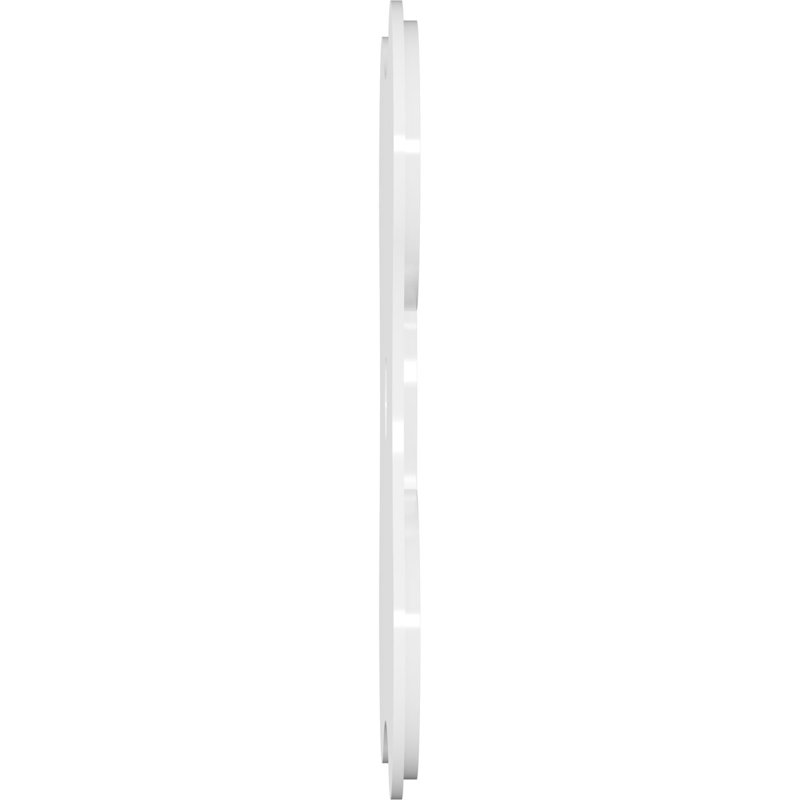 Médaillon de plafond contemporain en PVC de qualité architecturale Luna, H 1 po x l 16 po x P 16 po