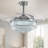 Presnell Dimmable Crystal Ceiling Fan with LED Lights and Remote Control-2017102882