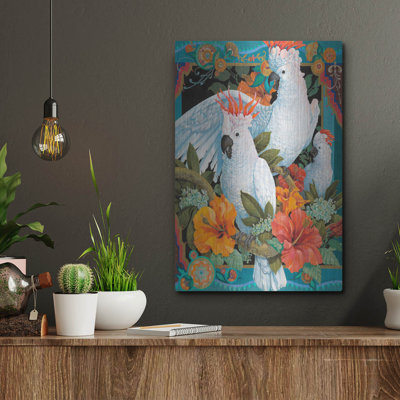 Winston Porter 'Tropical Trio' by David Galchutt Metal Wall Art