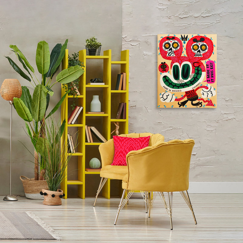 «Bright Mexico», toile par Jorge R. Gutierrez, H 30 po x l 24 po