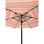 Parasol 9 pi avec lumière-417794575