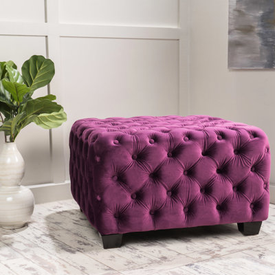 Velours fuchsia moderne - 29 po de profondeur x largeur 18,66 po de hauteur, 17,84 lb avec une profondeur intrigante de 29 po, 18,66 po de largeur