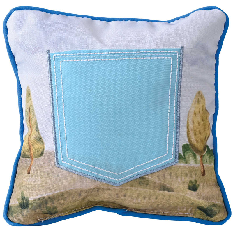 Coussin de prière «Boy God Hears My»