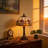 11.8"2-light Tulip Tiffany Table Lamp