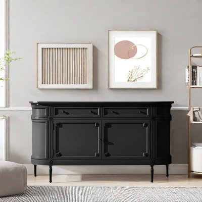 Light Luxury Sideboard With 2 Doors And 2 Drawers by Ruthber Solutions