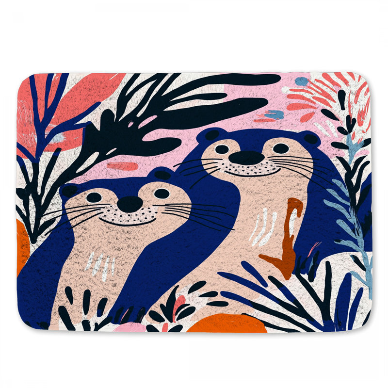 Tapis de bain Otters Duo, L 34 po x l 21 po