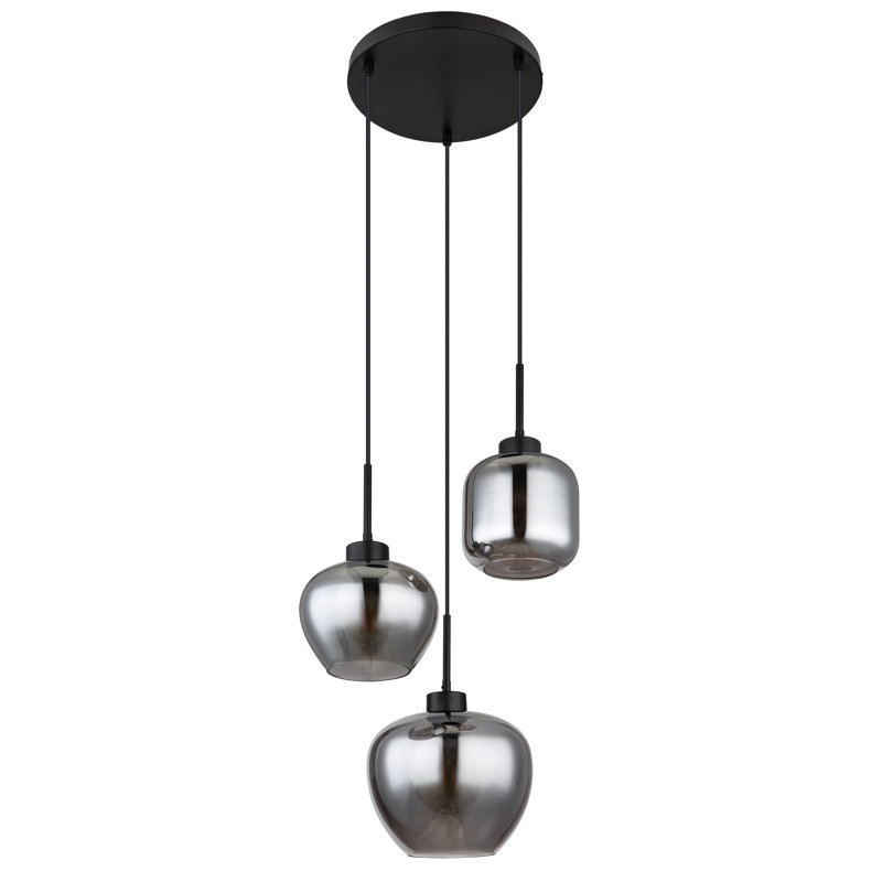 Bryon 3 - Light Matte Black Pendant