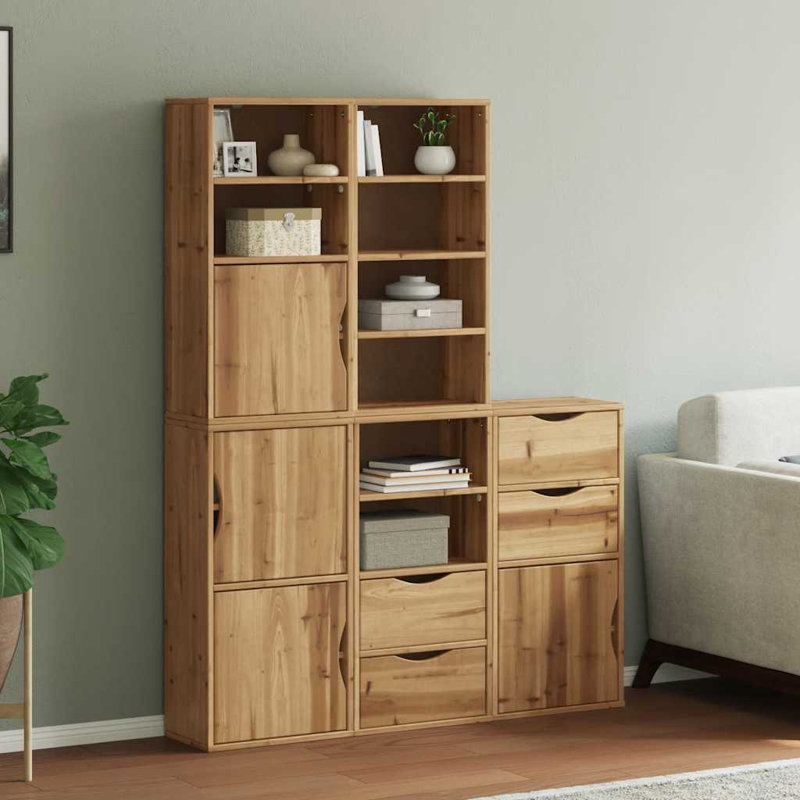79cm H x 40cm W Bookcase, Natural