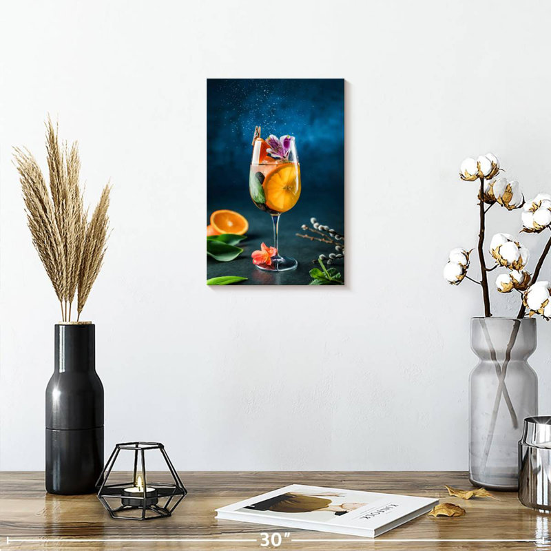 Yarlin Citrus Cocktail, 30" H x 20" W