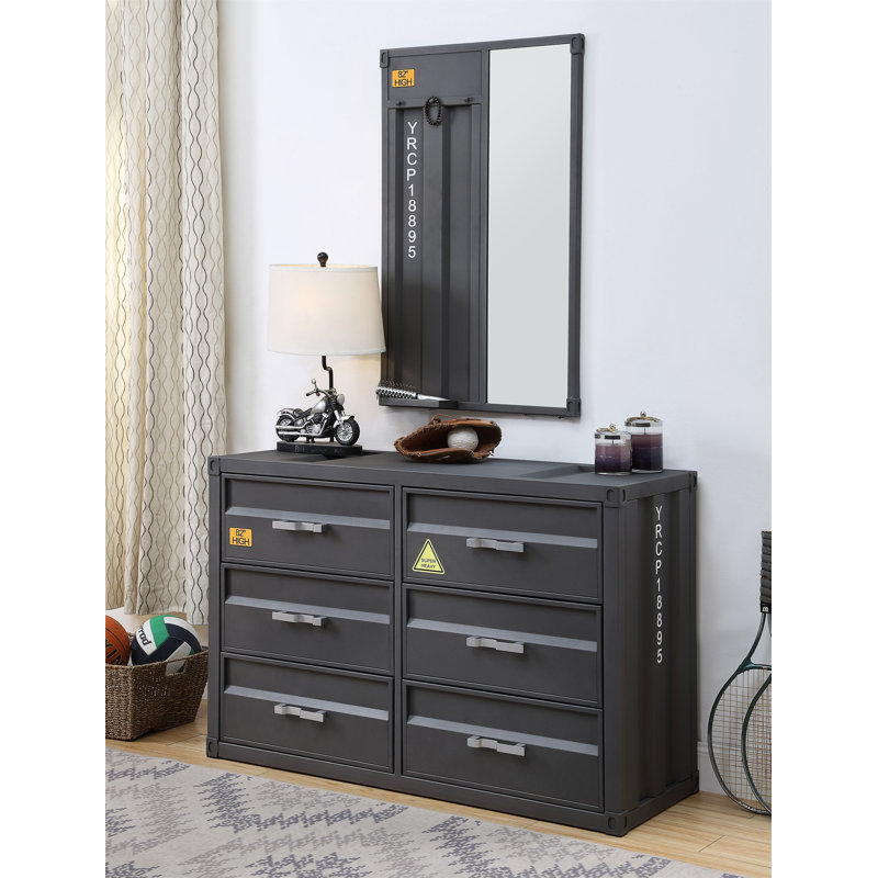 Commode, finition bronze industriel