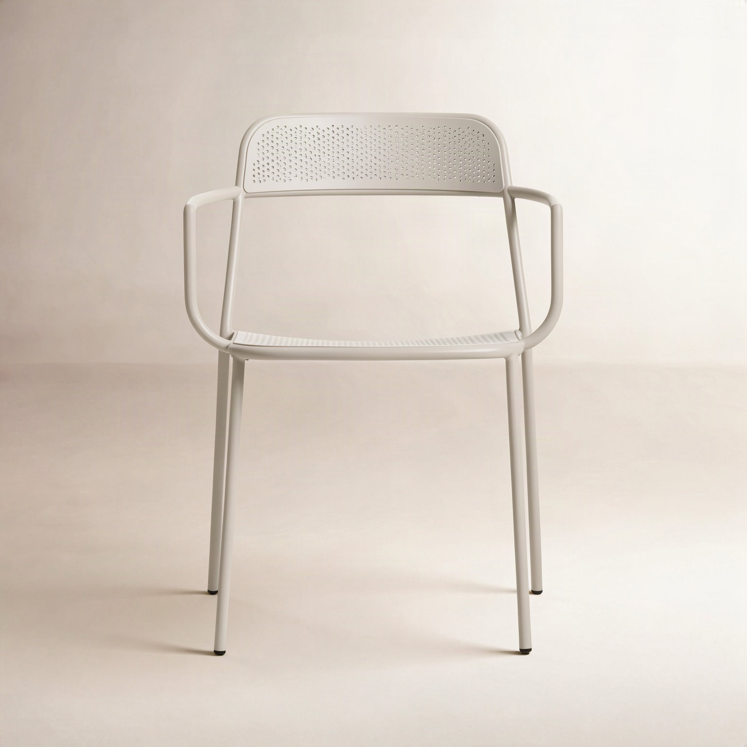 Trim Dining Armchair, Putty