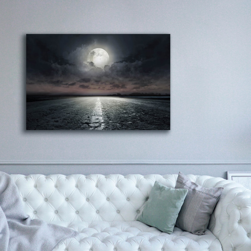 «Moon» par PhotoINC Studio, H 40 po x l 60 po x P 1,5 po