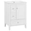 Meuble-lavabo 24 po avec comptoir en céramique-54057925