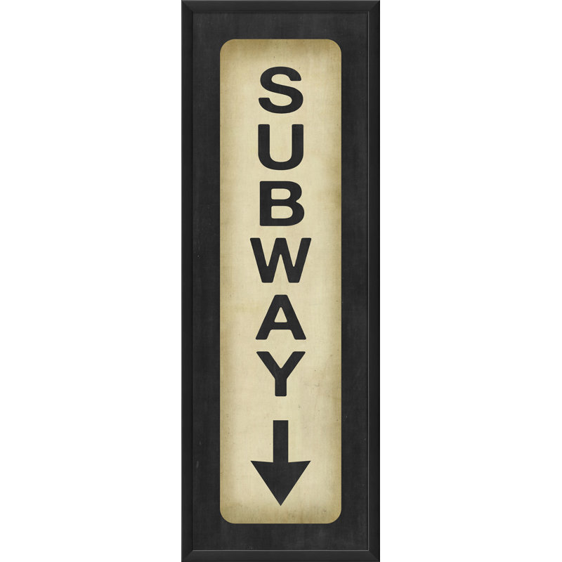 " Subway Down " by The Artwork Factory