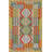 Multolor Wool Kilim Oriental Rug 3x5