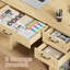 Bureau à dessin de 47,2 po, poste de travail et table à dessin avec planche à dessin inclinable, table à dessin avec plateau coulissant et tiroirs pour le bureau personnel, la chambre à coucher et le studio d'artiste