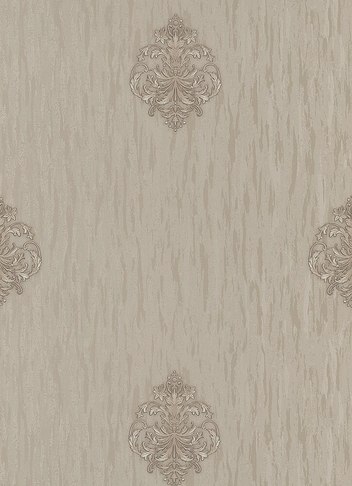 Mahurin 33' L x 21" W Damask Wallpaper Roll Astoria Grand 