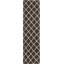 Tapis géométrique en laine / coton tissé à la main et à plat Mccall - brun / ivoire-252461528