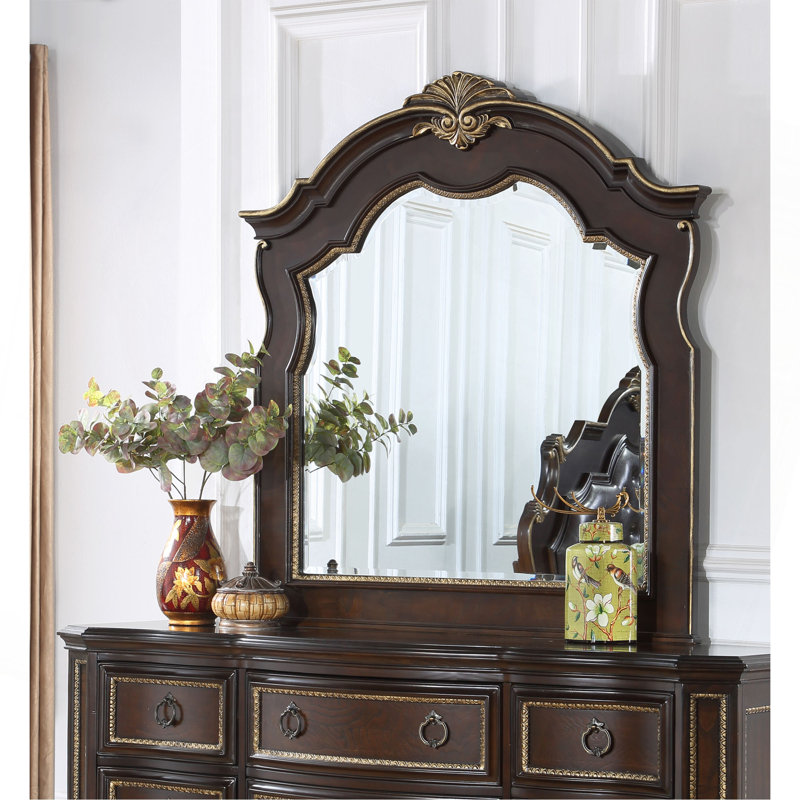 Cherry Framed Mirror