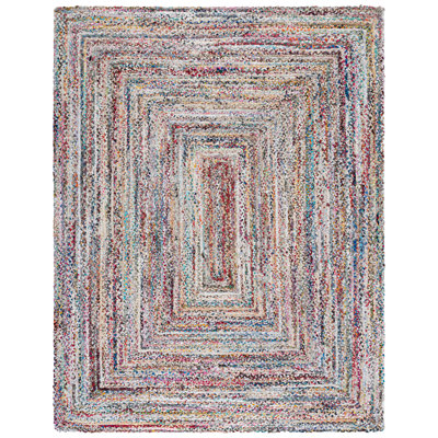 Hurst Hand Woven Abstract Cotton Area Rug 