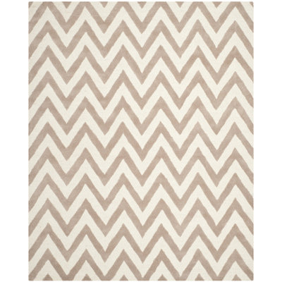 Tapis en laine touffeté à la main Sanyla
