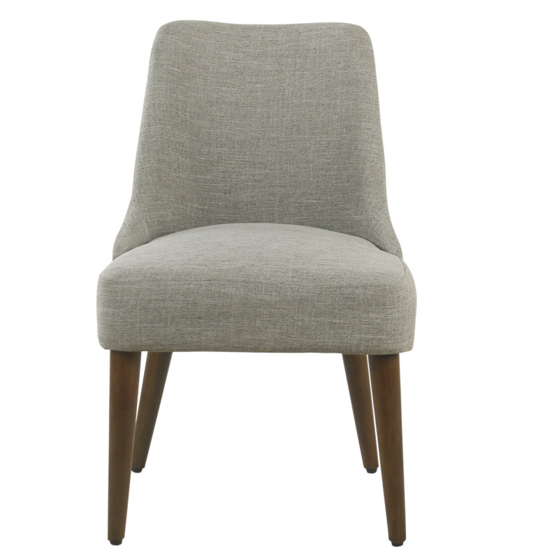 Rossetti 19.25'' H Upholstered Side Chair, Gray Polyester Blend