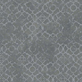 Emporium Metallic Aged Quatrefoil 3D Embossed 33' L x 21" W Wallpaper Roll