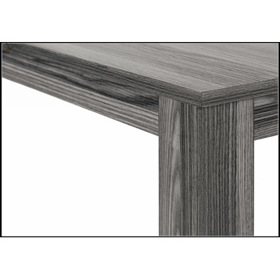 Narrow Grey Laminate Accent Table For Corner, Modern And Contemporary Entryway Furniture