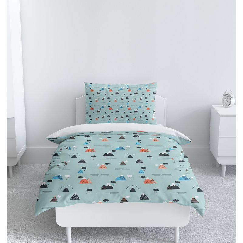 Abstract Duvet Cover, Twin Duvet Cover + 1 Queen Shams