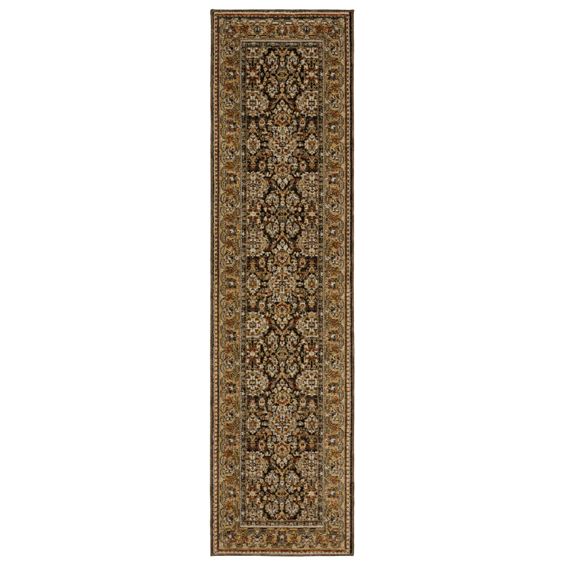 Ansara Oriental Indoor Rug, Runner 2'3" x 8'