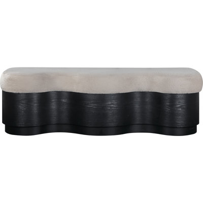 Savoy Mariaclara Velour Fur Fabric Bench