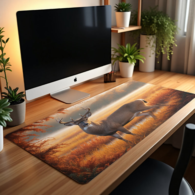 Polyester Desk Pad, 23.6x13.8