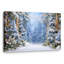«Winter Lights Enchanted Path», art mural sur toile tendue-613281132