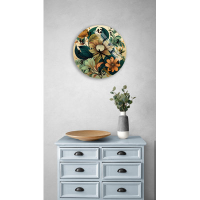 Horloge murale silencieuse Earthy