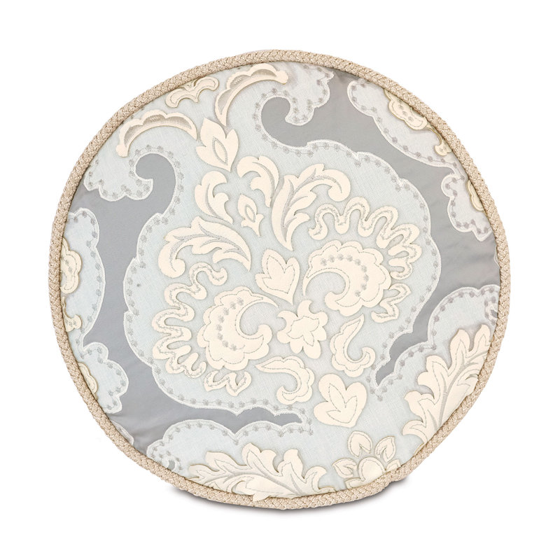 Jolene Circular Pillow Cover & Insert