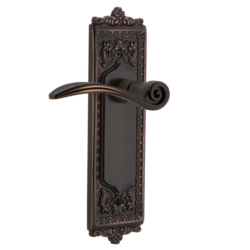 Egg & Dart Plate Double Dummy with Swan Lever, Timeless Bronze