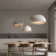 1 - Light Rattan Geometric Pendant