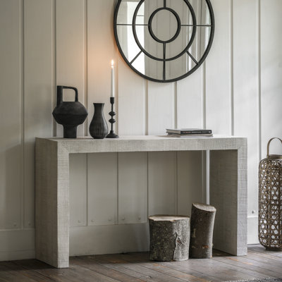 Ryele Solid Wood Console Table - 140cm