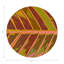 Sous-verres ronds en cuir Tropical-119015388