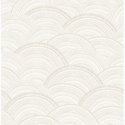 Encircle Indigo Geometric Wallpaper