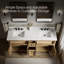 Charlemont Meuble-lavabo de salle de bain avec lavabos et comptoir en quartz-93584047-93330233