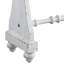 Console avec 2 tiroirs de rangement au fini blanc antique 46,85 po Largeur