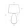 Cassia Chevron Table Lamp