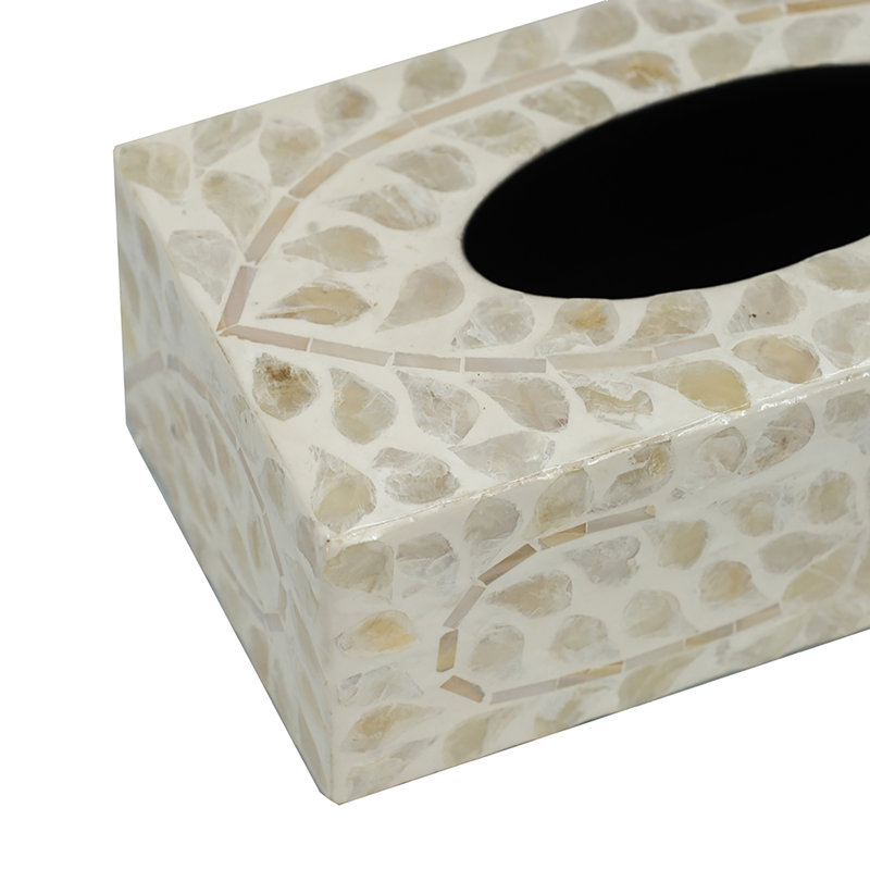 Couvre-boîte à mouchoirs Capiz