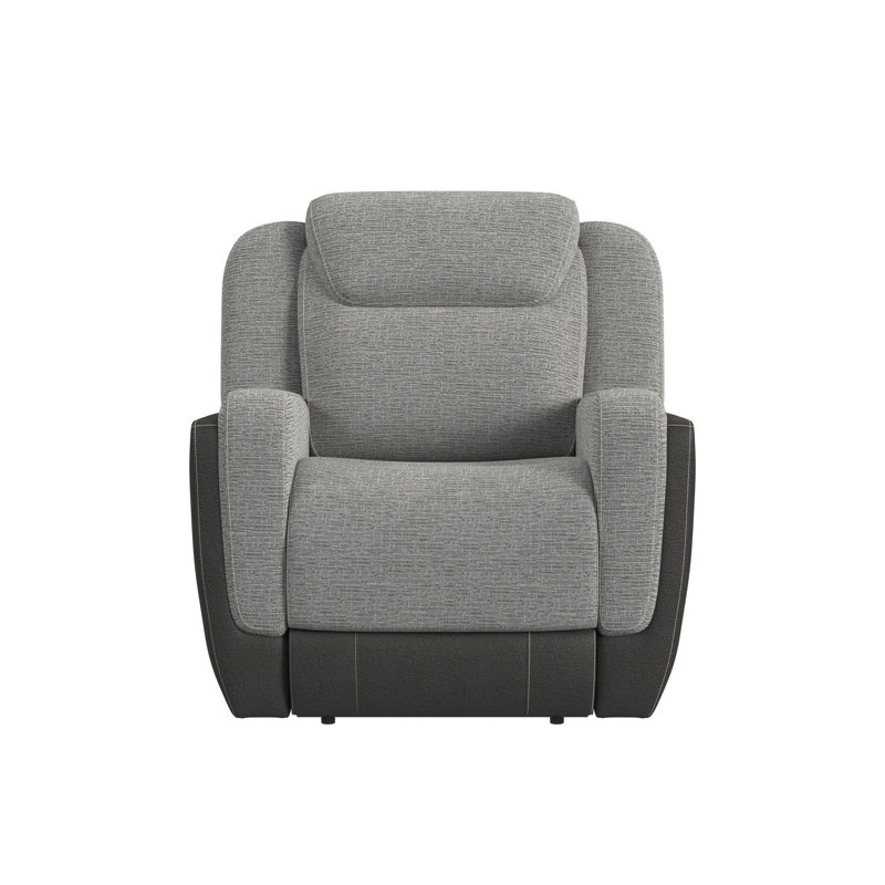 Viper Glider Motion Recliner, Rancho Gray Polyester
