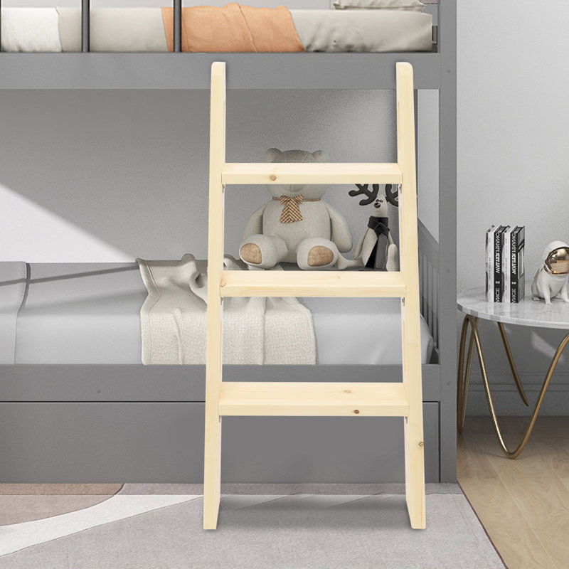 38.03'' Tall Wood Step Ladder