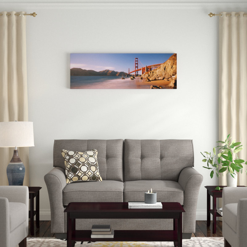 Golden Gate Bridge, San Francisco, Californie, reproduction de photo sur toile tendue, H 20 po x l 60 po x P 1,5 po