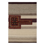 One-of-a-Kind 3'2" X 4'5" Hand Knotted Area Rug